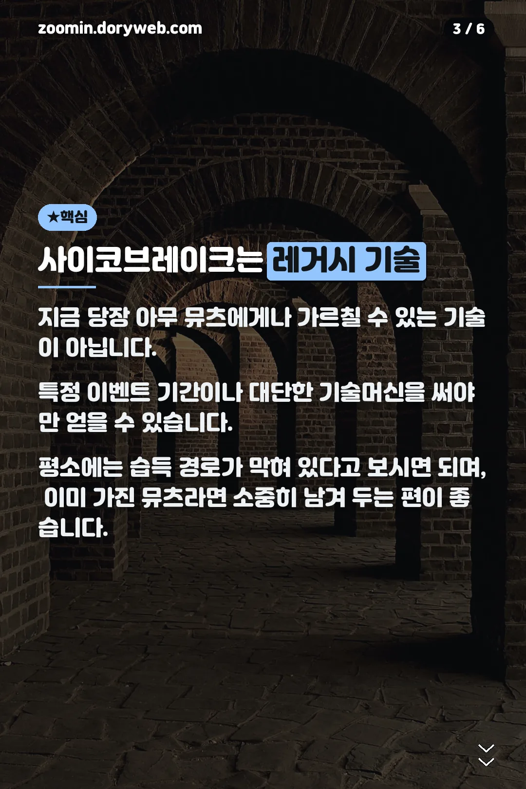 사이코브레이크 레거시 설명