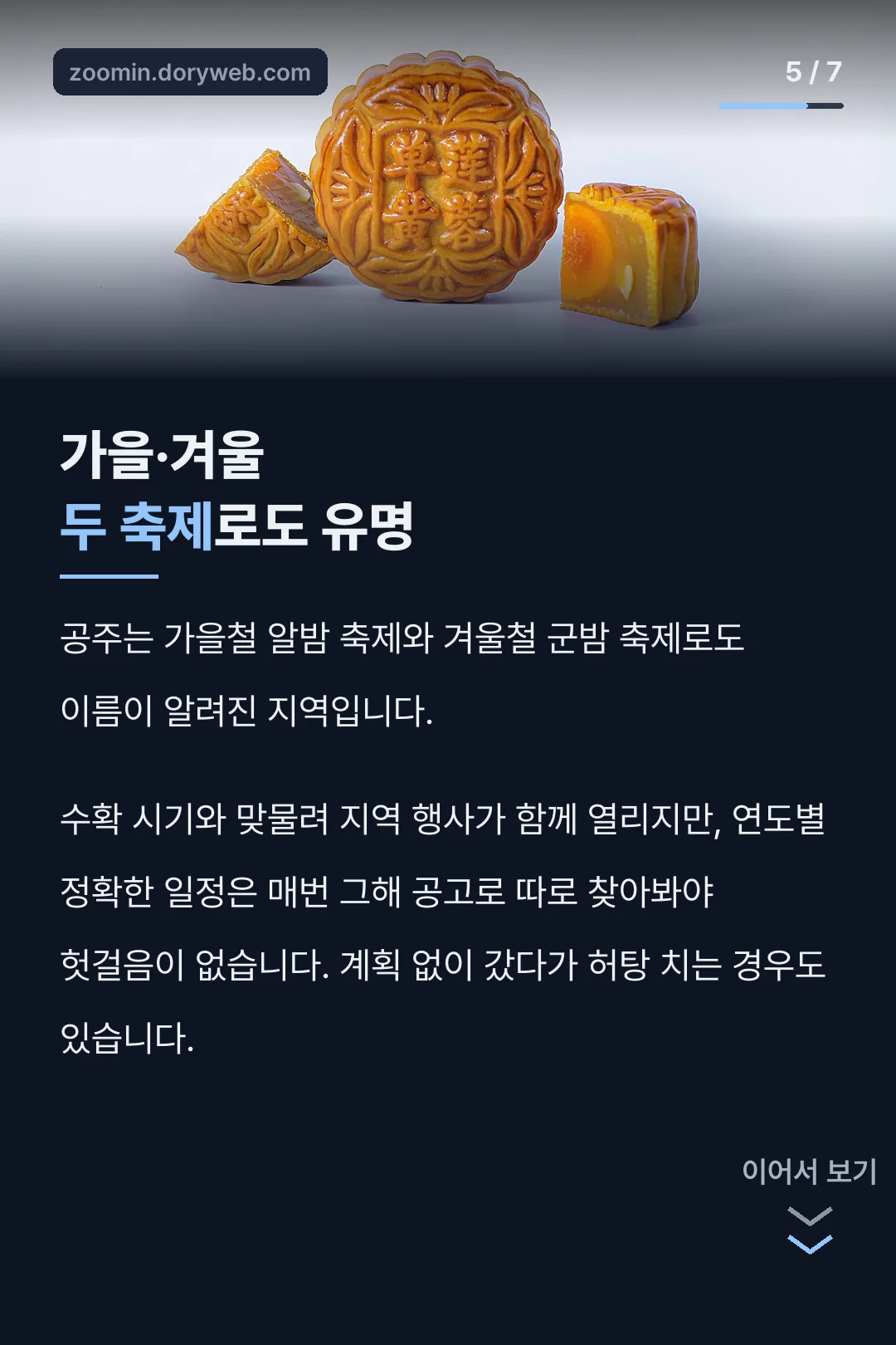 공주 가을·겨울 축제