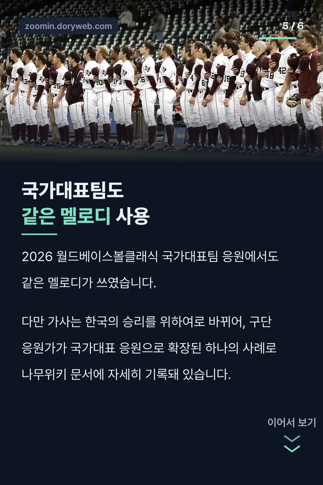 국가대표팀 응원 확장